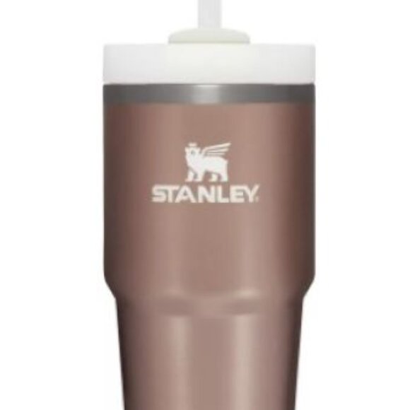 NEW Stanley 20 oz Quencher Tumbler Hot or Cold In Rare Metallic Rose Gold Color - Picture 8 of 8
